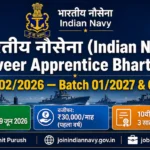 Indian Navy Agniveer Apprentice Recruitment 2026 Notification — INET 02/2026, 29 June Last Date