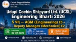 UCSL Recruitment 2026 — AGM & Deputy Manager Apply Now
