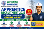 POWERGRID Apprentice Recruitment 2026: 13 Regions में ITI, Diploma, Graduate पदों पर 10 सितंबर तक करें Online Apply