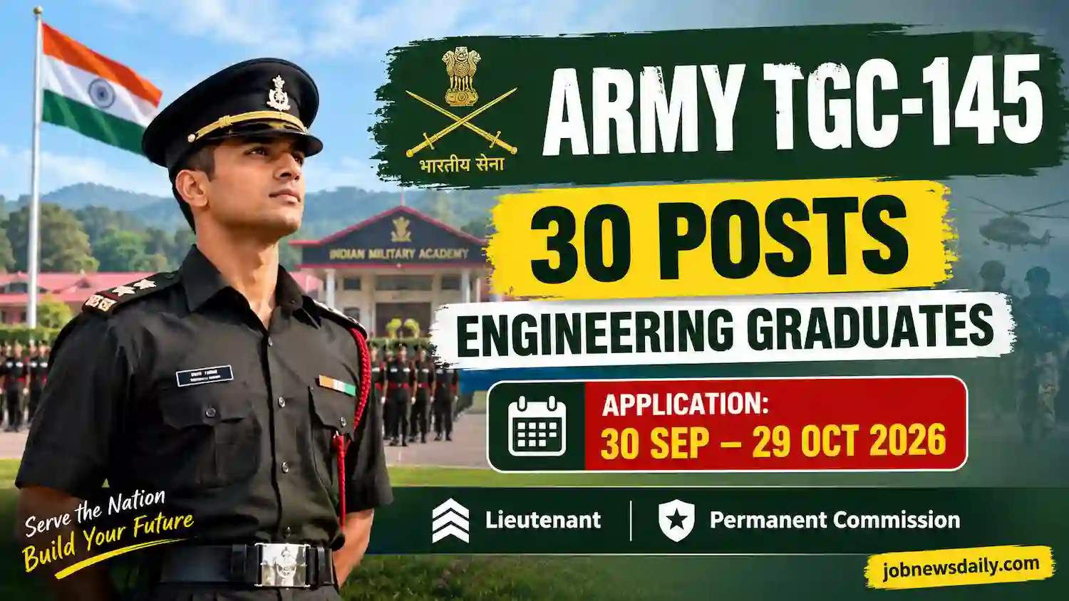 Indian Army TGC 145 Recruitment 2026