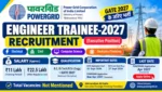 PowerGrid भर्ती 2027: Engineer Trainee के लिए Advance Notice