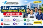 BEL Apprentice भर्ती 2026: 29 पद, वॉक-इन 22-23 अक्टूबर